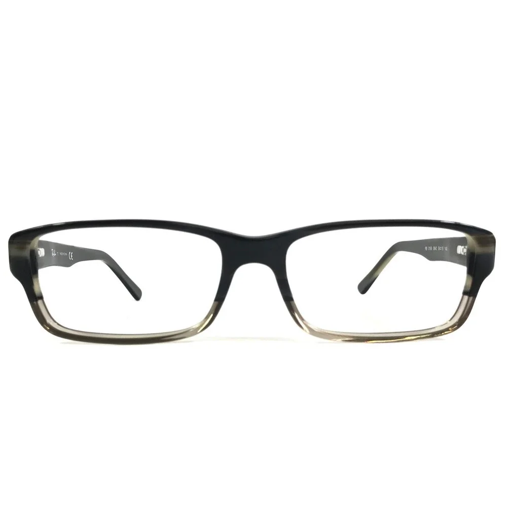 Ray-Ban Eyeglasses Frames RB5169 5540 Black Beige Rectangle Full Rim 54-16-140